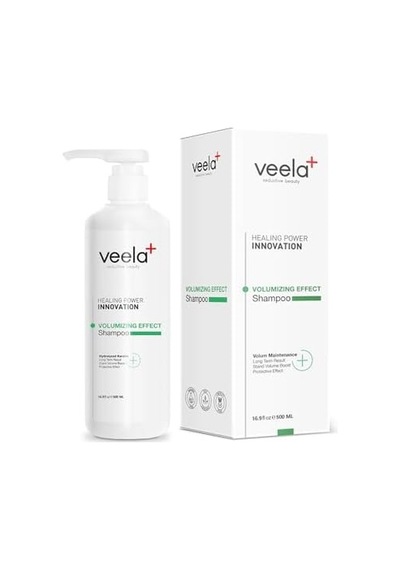 Veela İnce Telli Saçlar İçin Hacim Kazandıran Yoğun Bakım Şampuanı Volumizing Effect Shampoo