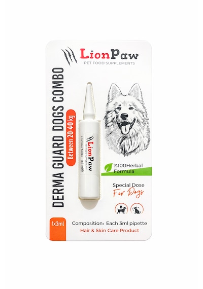 2'li Set Köpek 20-40 Kg İç Dış Parazit Bitkisel 1 Damla Ve 3 Tablet Seti 2'li Set Köpek 20-40 Kg İç Dış Parazit Bitkisel 1 Damla Ve 3 Tablet Seti