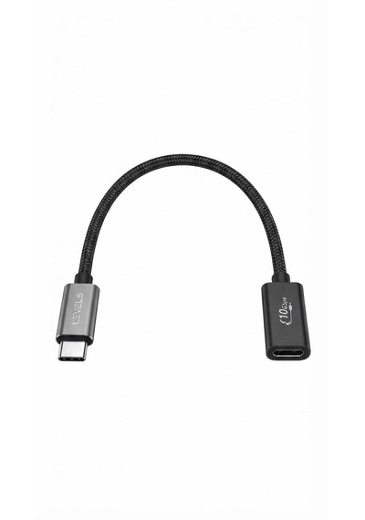 Levels Type -c To Type 10 Gbps Örgülü Kablo Uzatma / Dönüştürücü Adaptö
