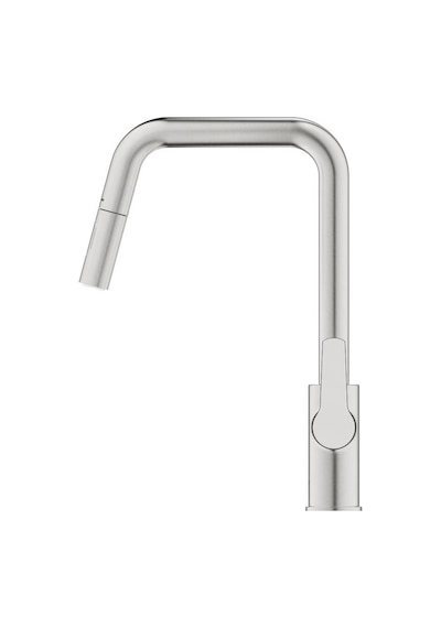 Grohe Start Kuğu Borulu Eviye Bataryası Paslanmaz Çelik 30632dc0 Gri