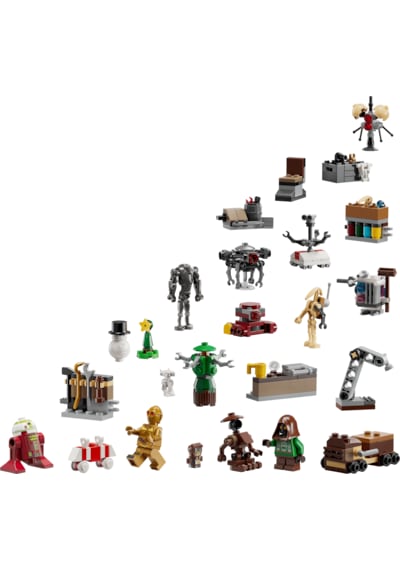 LEGO® Star Wars™ 2025 Yılbaşı Takvimi 75418 - 6 Yaş ve Üzeri Çocuklar için Yeni Yıla Geri Sayım için Yaratıcı Oyuncak Yapım Seti (263P)