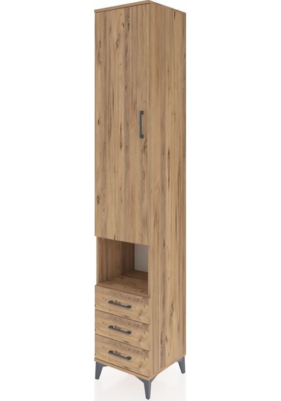 Hyperion Dolap 3 Raflı 3 Çekmeceli Tek Kapaklı 44x44x243 Çam-çam Atlas Çam Hyperion Dolap 3 Raflı 3 Çekmeceli Tek Kapaklı 44x44x243 Çam-çam Atlas Çam