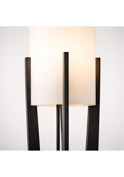 Minimalist Lambader Ahşap Görünümlü Modern Zemin Lambası Siyah 135 Cm Salon & Yatak Odası Lambaderi Kare Taban 23x23 Cm E27 Led Ampul Uyumlu Diğer