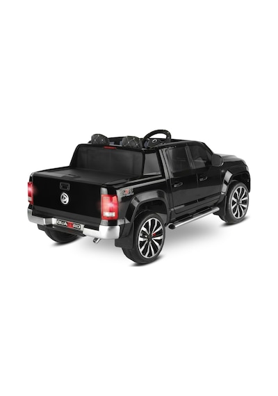 4x4 Quattro Metalik Uzaktan Kumandalı 12v Akülü Araba 18ah Akülü Çocuk Araçları 441a Siyah