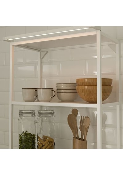 Ikea Skydrag Led'li Sensörlü Dolap Aydınlatması, Beyaz, 60 Cm
