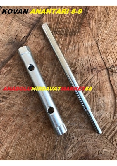 Bhd Çelik Kovan Anahtarı 8-9 No Anahtar Boy 10 Cm Anahtar