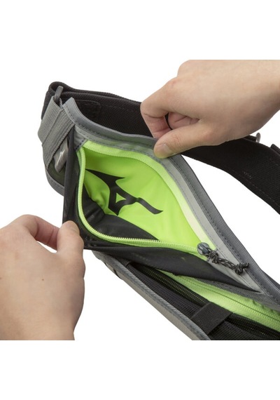 Mizuno Bottle Waist Pouch Matara Hazneli Unisex Bel Çantası Gri-Std-Gri