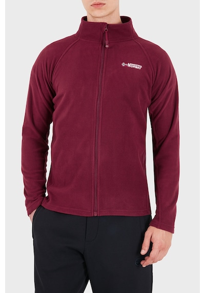 Norway Geographical Yumuşak Dokulu Soğuğa Dayanıklı Outdoor Polar Erkek Polar Tug Bordo
