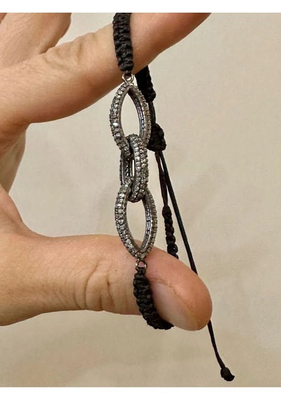 Allahverdi Türkmen Elmas Bileklik Zincir 036