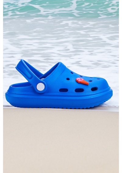Kiko Kids Eva Plaj Havuz Okul Kreş Erkek Çocuk Terlik Twg 755 Saks Mavi