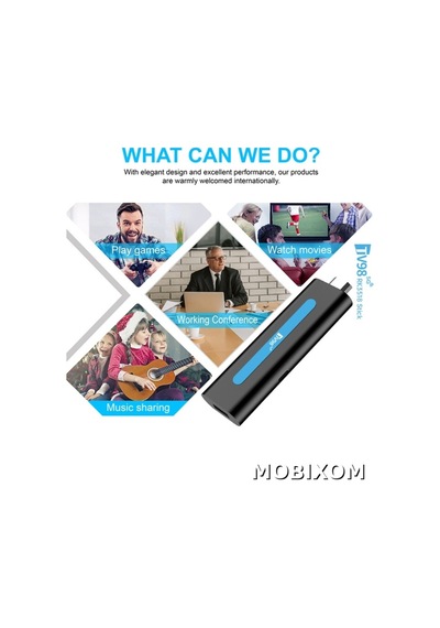 Tv98 Rk3518 Android 14.0 Tv Stick 5g Çift Wifi 8k Medya Oynatıcı