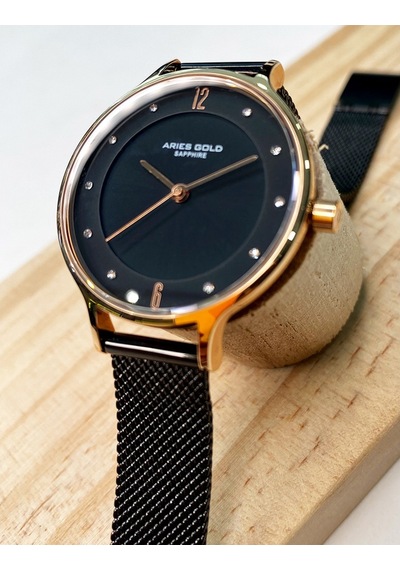 Aries Gold L 5033Z RG-BK Kadın Kol Saati