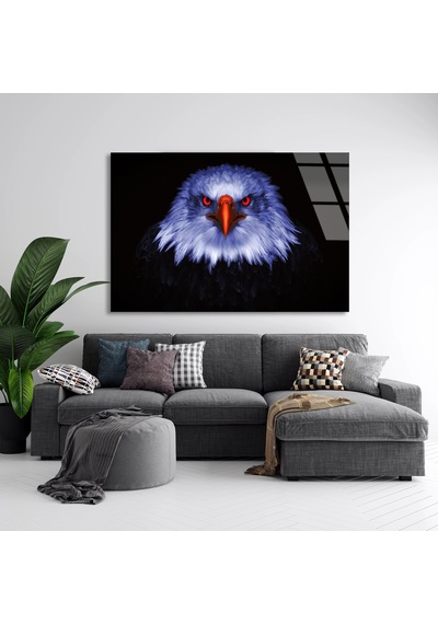 Kel Kartal - Cam Tablo - Deg1124 125 X 80 Cm