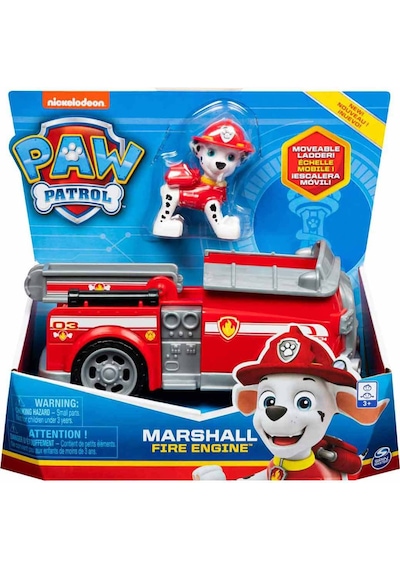 Paw Patrol Görev Aracı ve Kahraman Seti - Marshall