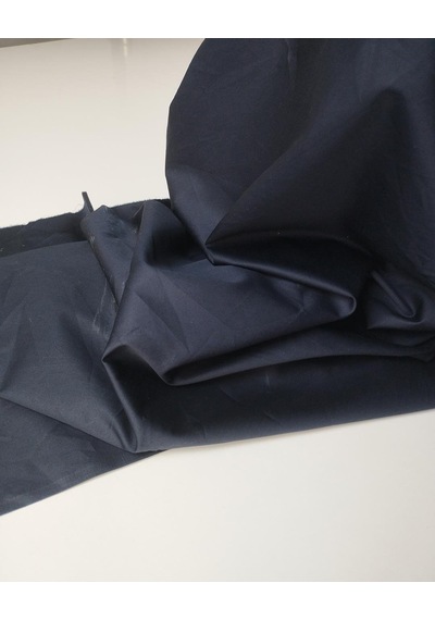 Lacivert Renkte Pamuk Saten Kumaş En 140 Cm X Boy 210 Cm -10329 Lacivert