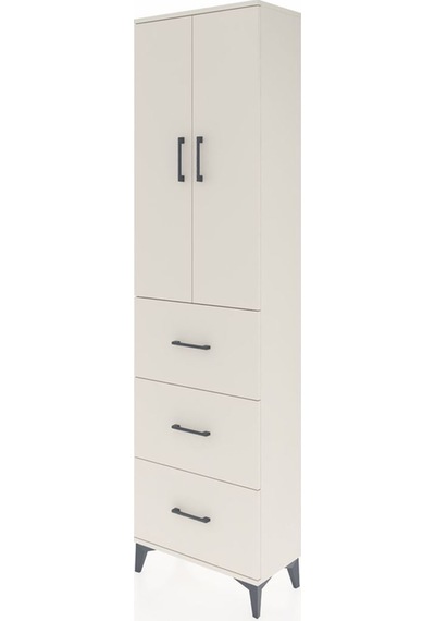 Arges Dolap 3 Raflı 3 Çekmeceli 2 Kapaklı 60x30x221 Aytaşı-ay... Aytaşı Arges Dolap 3 Raflı 3 Çekmeceli 2 Kapaklı 60x30x221 Aytaşı-ay... Aytaşı