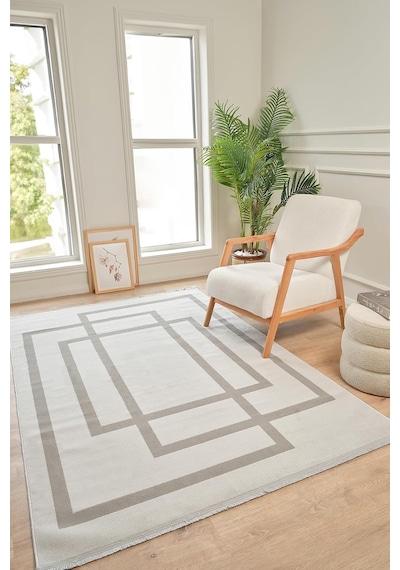 Tr Moderno 3338 Gri Beyaz Çerçeve Desenli Dokuma Halı Salon Oturma Odası Mutfak Halısı Tozumaz Makine Halısı Genel Tr Moderno 3338 Gri Beyaz Çerçeve Desenli Dokuma Halı Salon Oturma Odası Mutfak Halısı Tozumaz Makine Halısı Genel