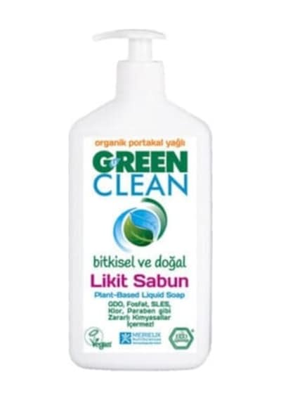 Green Clean Organik Portakal Yağlı Likit Sabun 500 ML