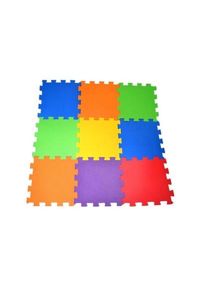 Matrax Oyuncak Polimat 33x33cm  9mm Düz (Renkli)