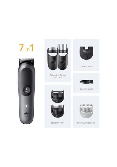 Hepsi Bir Arada Series 5, 7 Si 1 Arada Tıraş Kiti, Keskin Bıçak, Vücut Tıraşı Aıo5520 Diğer