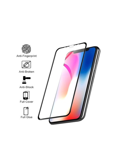 Logis Redmi Note 6 Pro 9d Mat Seramik Tam Kaplayan Ekran Koruyucu Cam