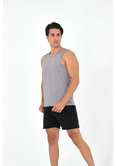 Baykim Sports Wears Baykim Erkek Sporcu Atleti Açık Gri