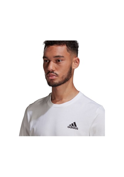 Adidas M Sl Sj T Erkek Günlük Tişört Gk9640 Beyaz