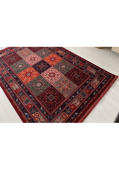 Andromeda Halı Artline Serisi 0l406c Salon Oturma Yatak Odası Halısı Kırmızı