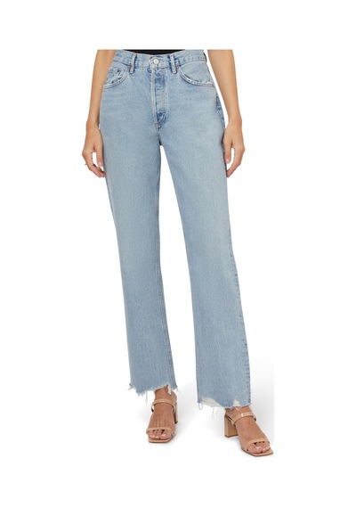 Agolde Klasik Mid Rise Kot Pantolon Mavi