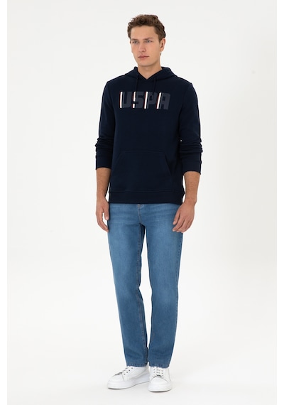 U.S. Polo Assn. Erkek Mavi Loose Fit Jean Pantolon 50308292-DN0022