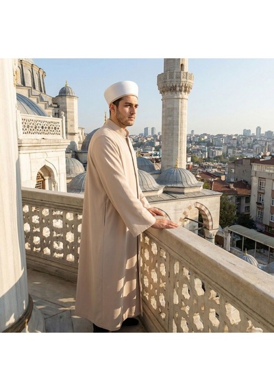 Kuduri Namaz Ve İmam Cübbesi Uzun Vizon Enderun Model Çok Renkli