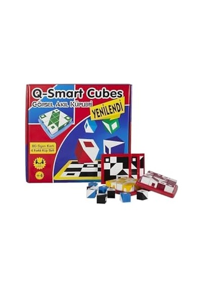 Q-smart Cubes Görsel Beceri Küpleri Akıl Ve Zeka Oyunu 6809170911701