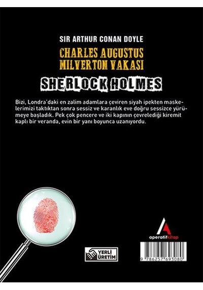 Charles Augustus Milverton Vakası - Sherlock Holmes Cep Boy Apera