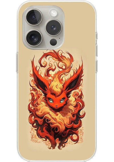 Apple Uyumlu iPhone 15 Pro Şeffaf Kılıf Pokemon 6 Tasarımlı