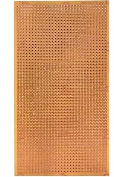 10x15 Cm Delikli Bakır Plaket