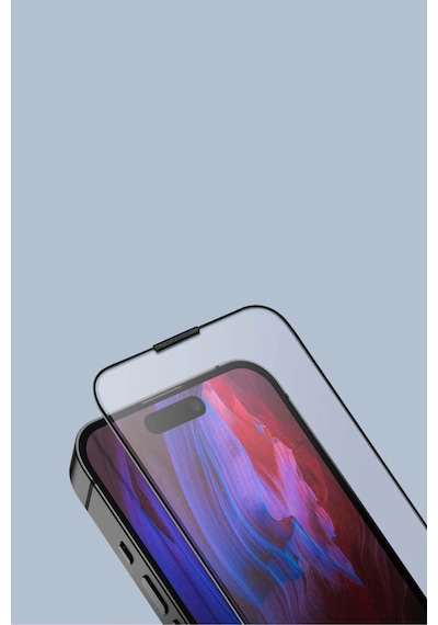 Apple Uyumlu iPhone   16 Pro Max Ekran Koruyucu Cam Optix Vivid Serisi Dustrepel Oleofobik Teknolojisi