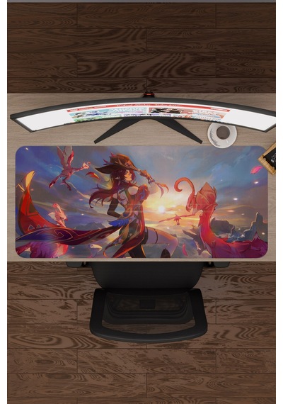 Chasca Genshin Impact Anime Gacha V2 - 90x40 Xxl Gaming Mouse Pad Fare Altlığı