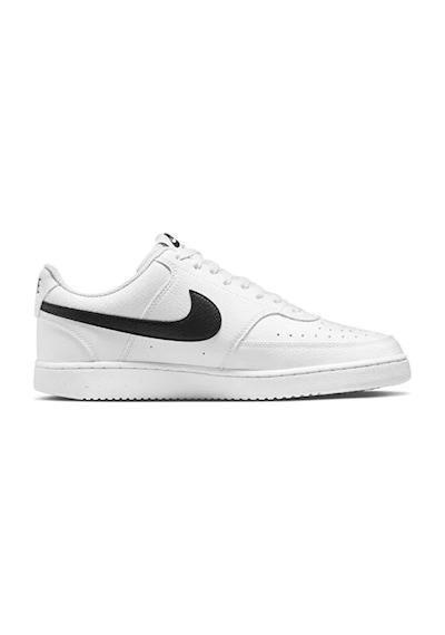 Nike Court Vısıon Lo Nn Erkek Sneaker Beyaz Siyah Beyaz Siyah