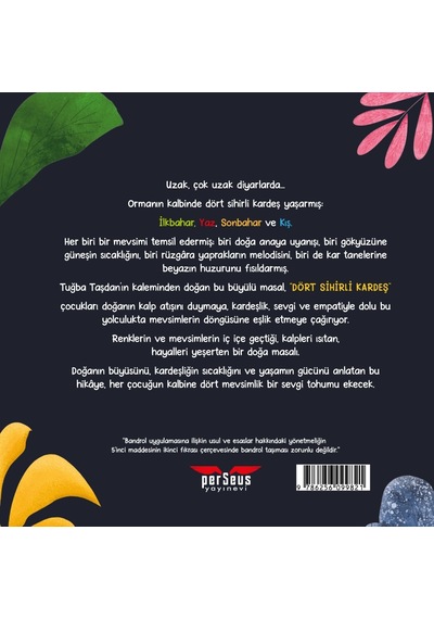 Dört Sihirli Kardeş - Tuğba Taşdan - Perseus Yayınevi