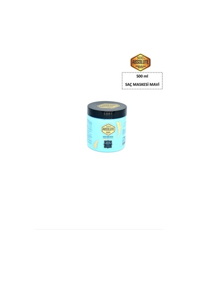 Nano Absolute Argan & Keratin Saç Maskesi Mavi 500 ML