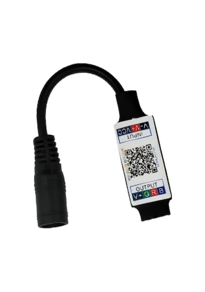 Bluetooth 6 Amper Rgb Led Kontrol Cep Telefonundan Siyah