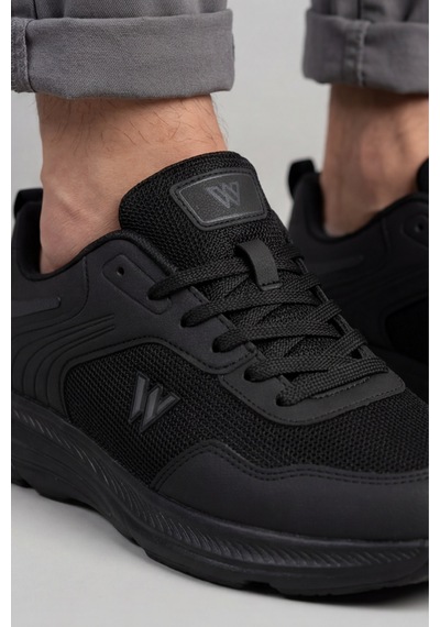 Liarca Comfy Step Siyah Günlük Spor Sneaker Kaymaz Taban Konfor Serisi Erkek Ayakkabı