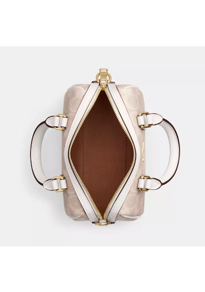 Coach Mini Rowan Crossbody Kadın Çanta Krem - Krem