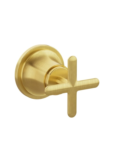 VitrA Origin A4290225 Ankastre Stop Valf Fırçalı Altın