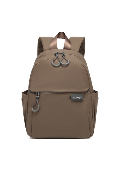 Smart Bags Kahverengi Günlük Mini Boy Hafif Kadın Sırt Çantası