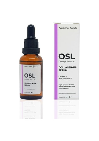 OSL Omega Skin Lab  Ve Nemlendirme İçin Kolajen-HA Serum 30 ML