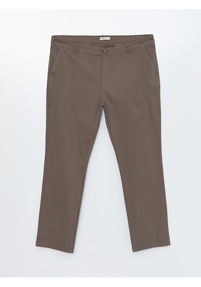 Lcwaıkıkı Classic Kahverengi Standart Kalıp Erkek Chino Pantolon
