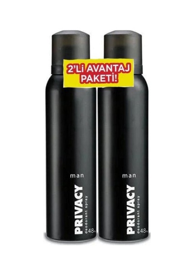 Erkek Deodorant 150 Ml + 150 Ml 2 Li Avantaj Paket