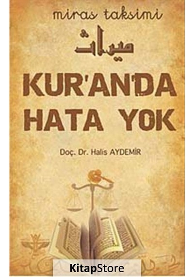 Kur'an'da Hata Yok - Halis Aydemir - Enki Yayınları