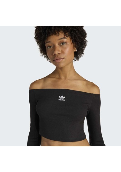 Adidas Ke3150 Ess Rıb Ls Kadın Tişört Siyah